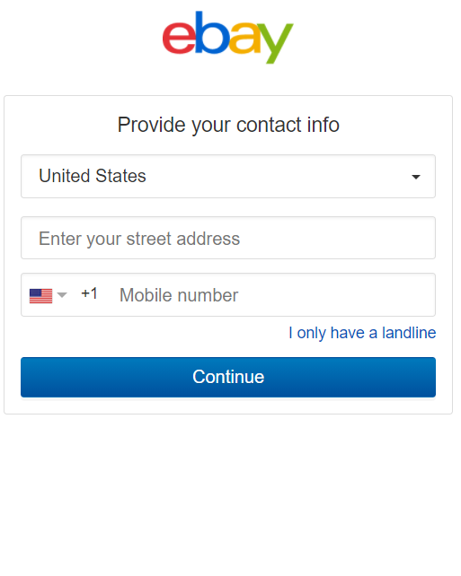 美国eBay本土账号怎么注册，详细注册流程