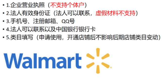 Walmart跨境电商平台，沃尔玛跨境电商入驻条件