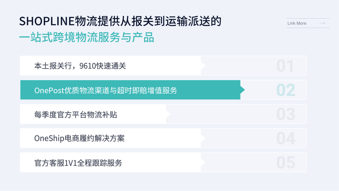 SHOPLINE物流-专业跨境电商物流