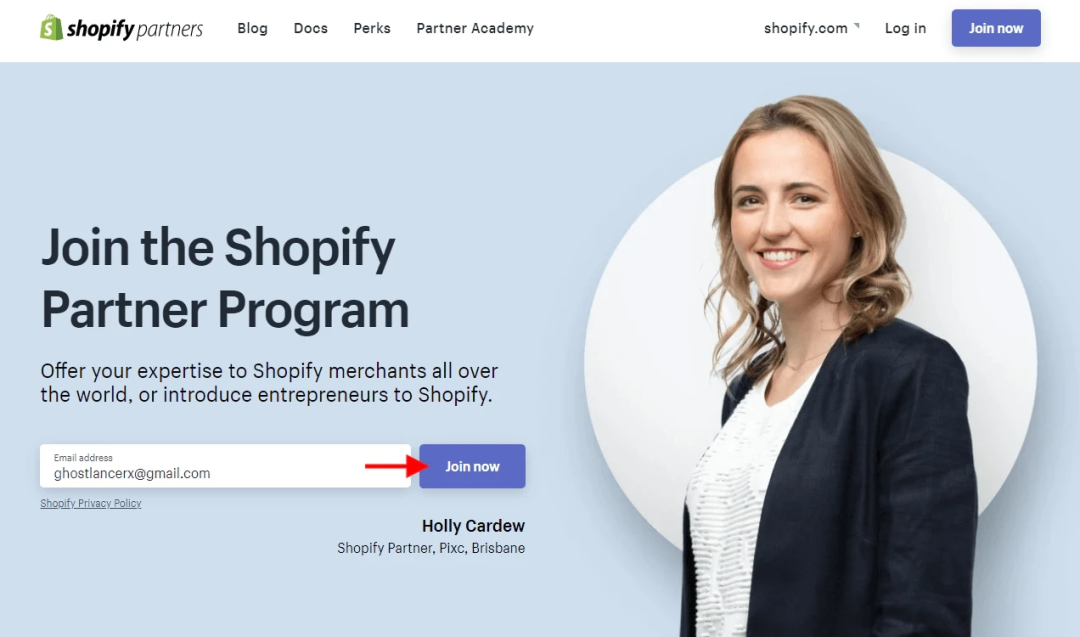 Shopify Partners-Shopify合作伙伴计划