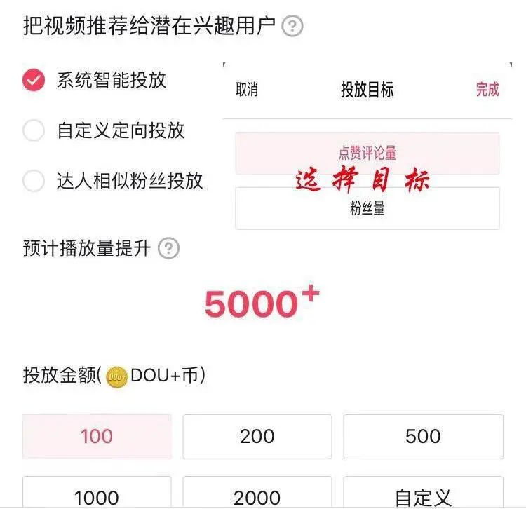 抖音Dou+怎么投放，Dou+投放详细步骤教程