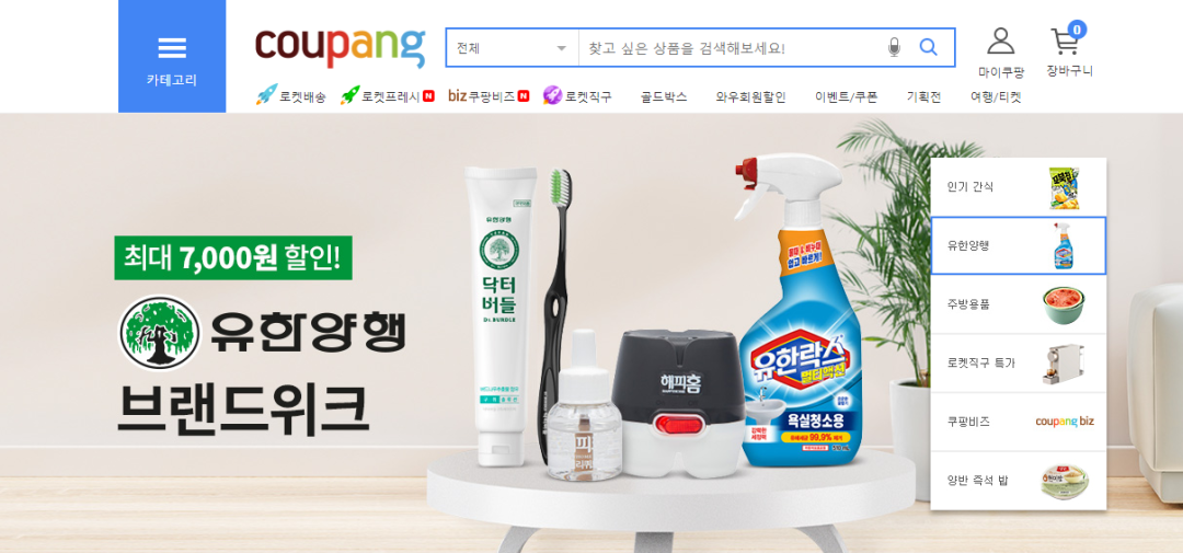 Coupang-韩国跨境电商平台