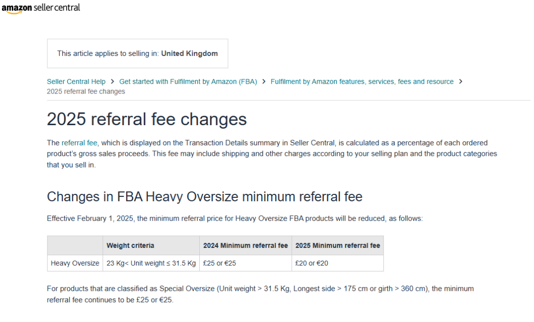欧洲站FBA费用,亚马逊欧洲站包括哪些国家