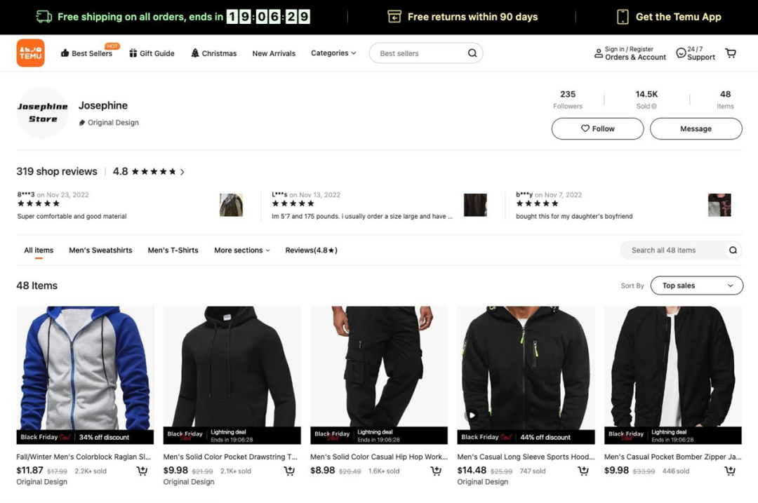 Temu男装招商要求，Temu卖家运营攻略