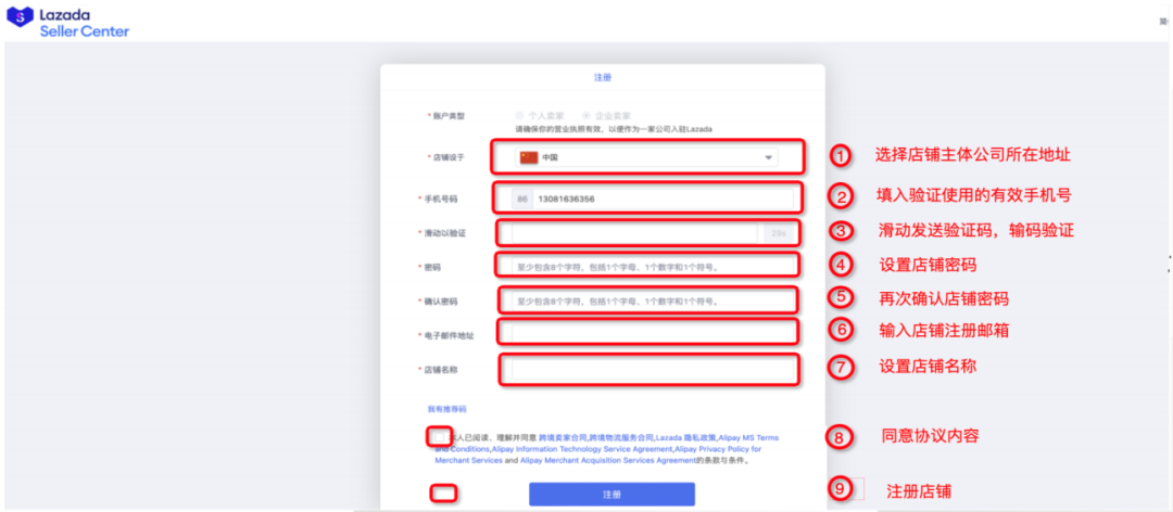 Lazada开店流程及费用，Lazada开店流程详解